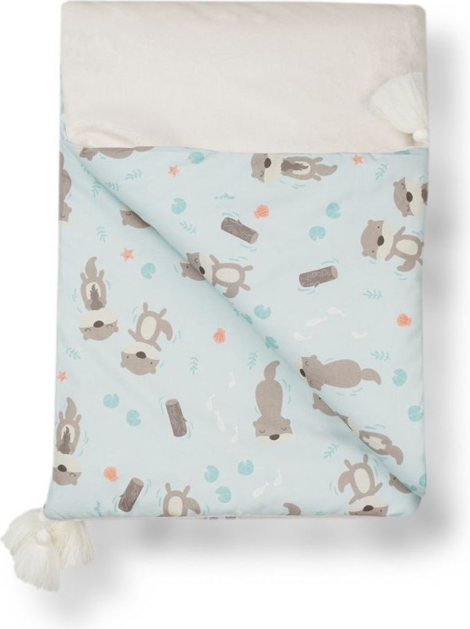 Dětská deka minky 70x100 cm Glück Otter - obrázek 1