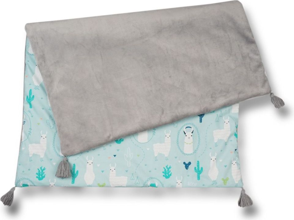 Dětská deka minky 70x100 cm Glück Lama - obrázek 2