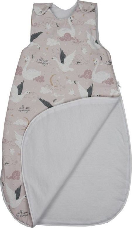 Spací vak Eko Large Pink Swans 2021 - obrázek 1
