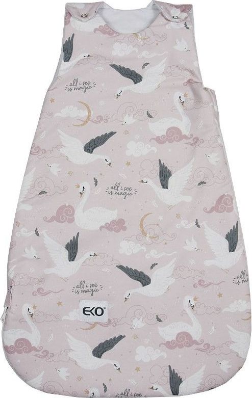 Spací vak Eko Small Pink Swans 2021 - obrázek 1