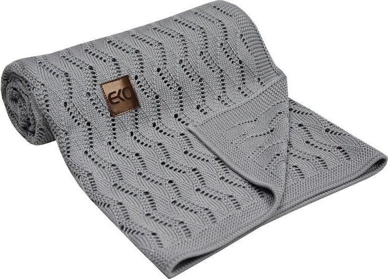 Dětská deka 100x80 cm Eko Bambus Light Grey 2021 - obrázek 1