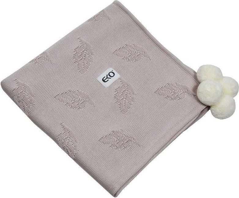 Dětská deka 80x80 cm Eko Bambus Leaves - obrázek 1