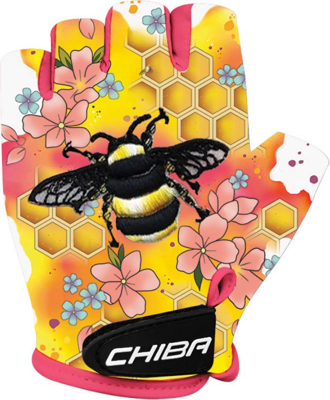 Chiba Cyklistické rukavice pro děti Cool Kids Včela - obrázek 1