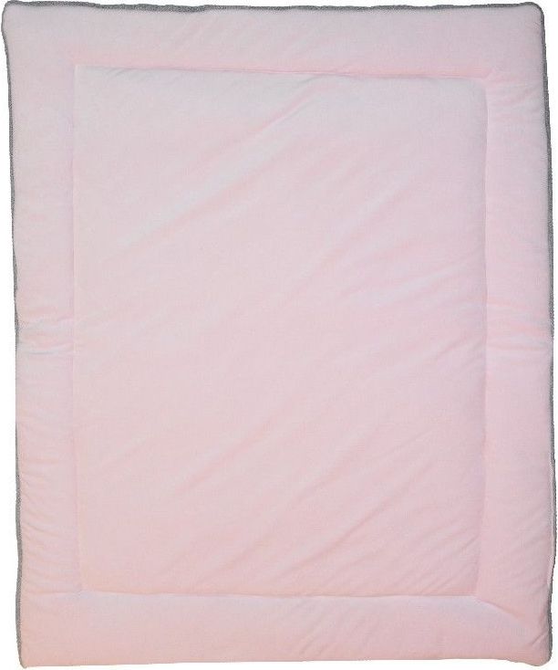 Dětská deka z pleteniny 100x80 cm Eko Velvet Grey/Pink 2021 - obrázek 2