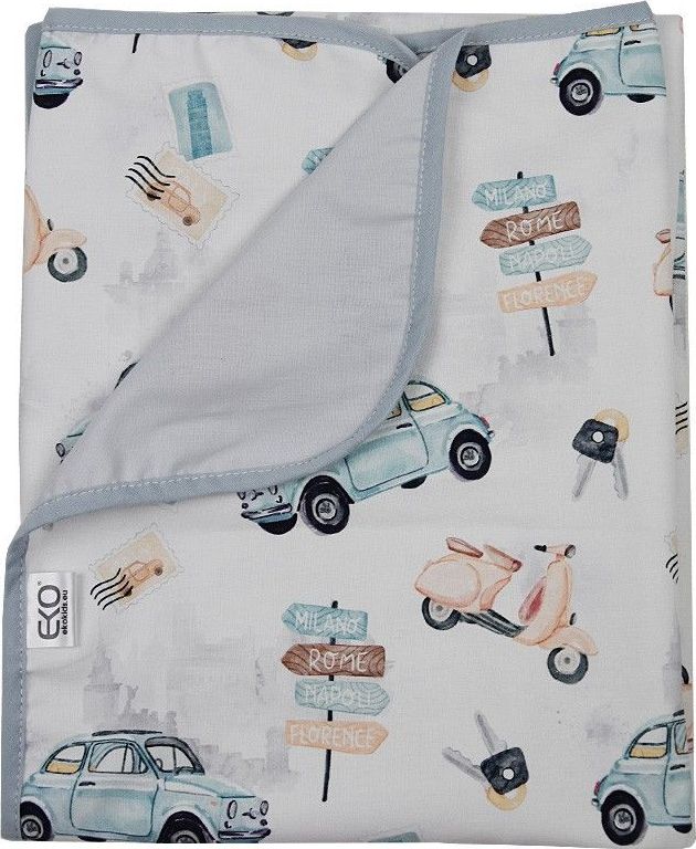 Dětská deka 85x75 cm Eko Print Scooter 2021 - obrázek 1