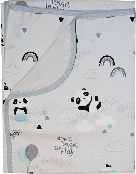 Dětská deka 85x75 cm Eko Print Panda 2021 - obrázek 1