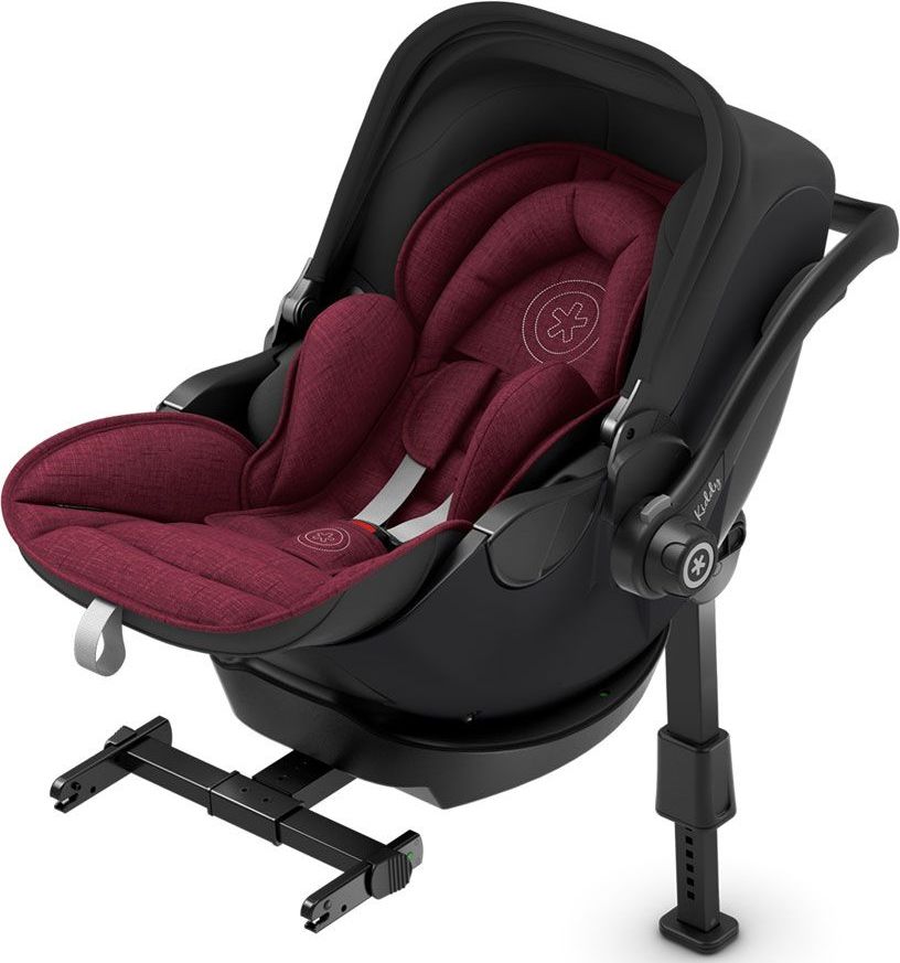 Kiddy Evoluna i-size 2 Beet Red Melange - Icy Grey 2021 - obrázek 1