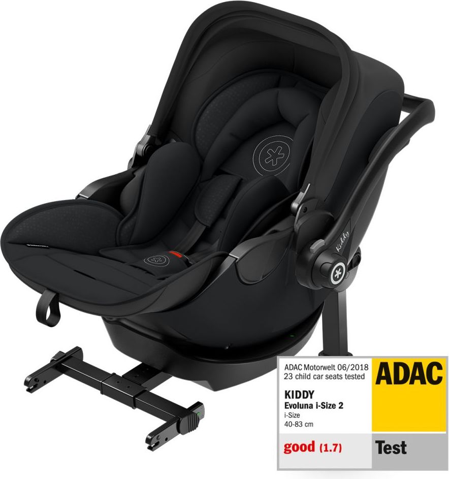 Kiddy Evoluna i-size 2 Mystic Black 2021 - obrázek 1
