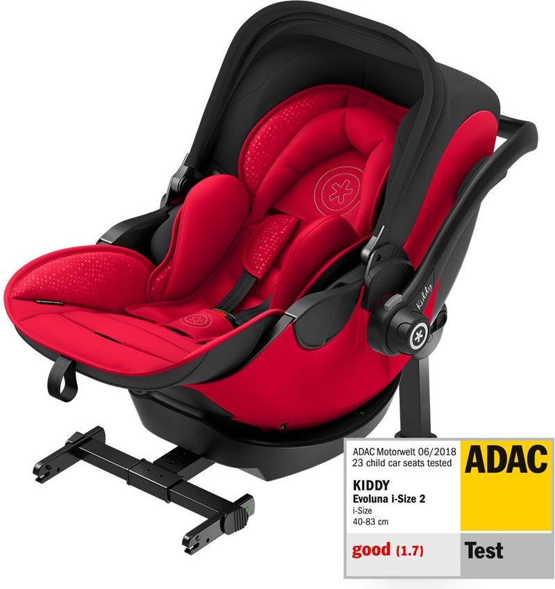 Kiddy Evoluna i-size 2 Candy Red 2021 - obrázek 1