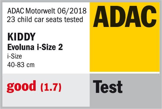 Kiddy Evoluna i-size 2 Grey Melange - Icy Grey 2021 - obrázek 2