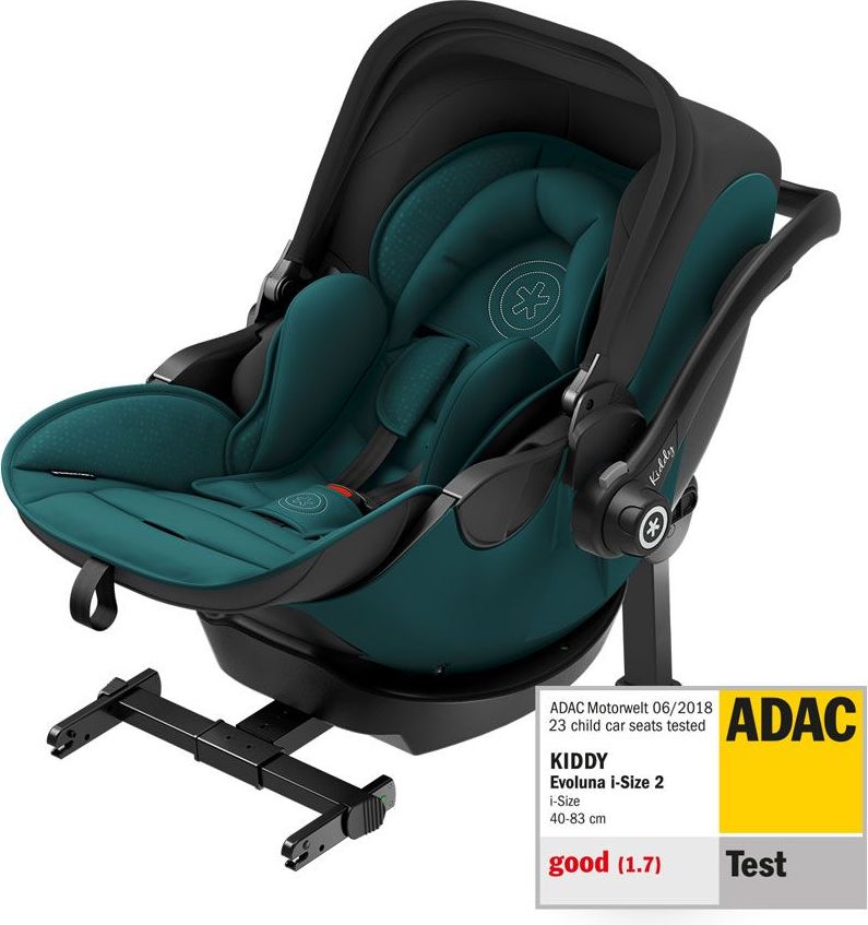 Kiddy Evoluna i-size 2 Deep Sea Green 2021 - obrázek 1