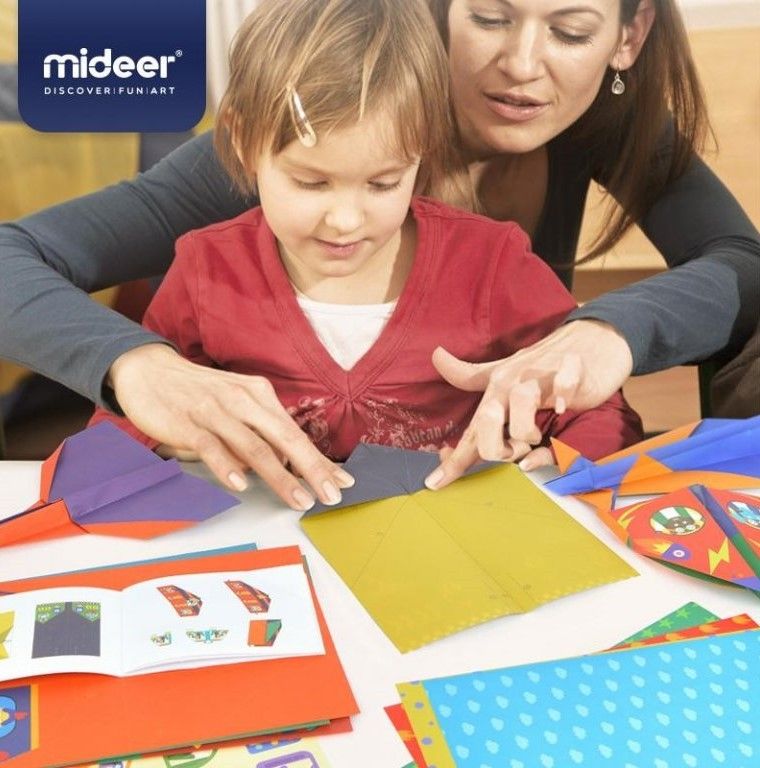 Mideer Origami papírová letadla - obrázek 5