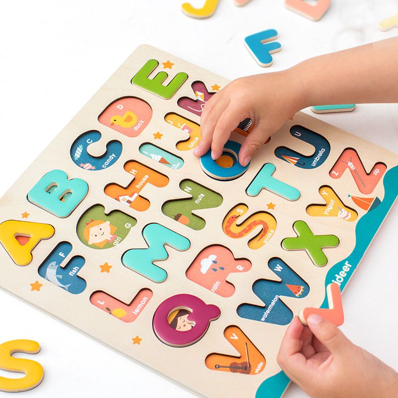 Mideer Vkládací puzzle Abeceda - obrázek 2