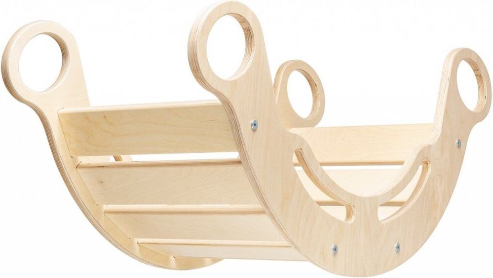 Montessori duhová houpačka 5in1 varianta: bez laku - obrázek 1