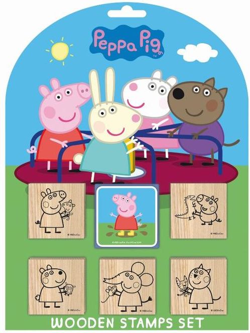Jiri Models Razítka 5+1 Prasátko Peppa - obrázek 1