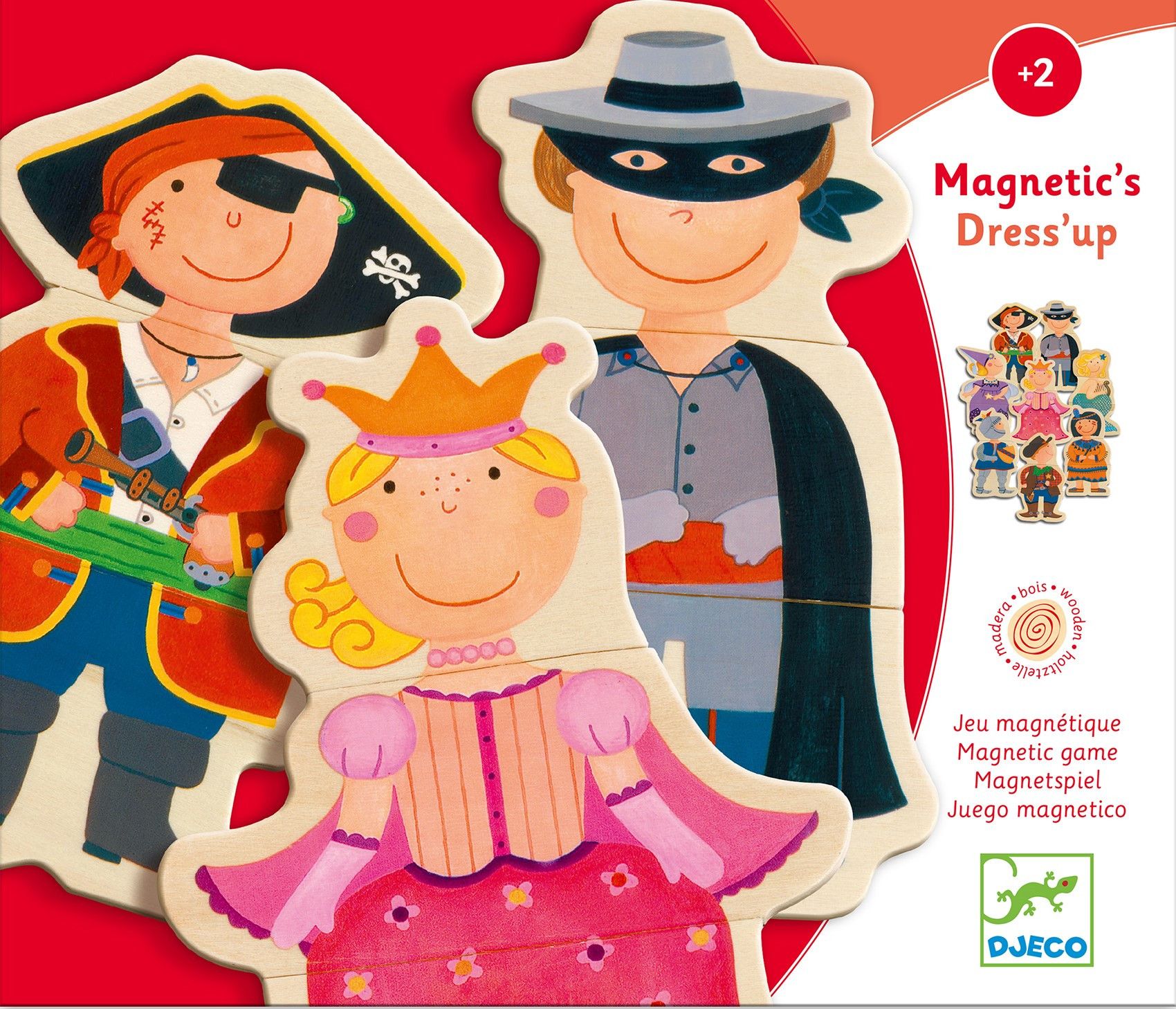 Djeco Magnety Karneval - obrázek 1