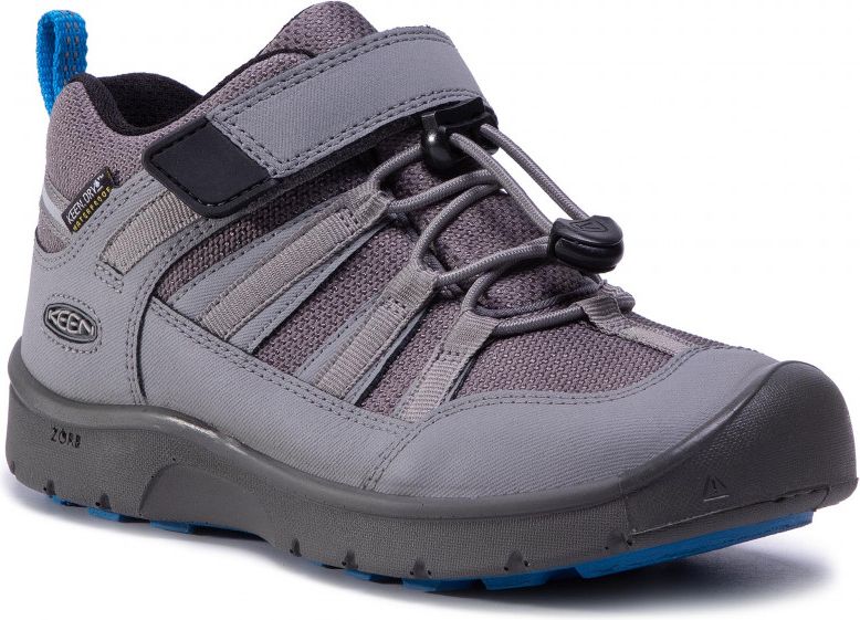 KEEN HIKEPORT 2 LOW WP K steel grey/brilliant blue velikost: US12 - 30 EU - obrázek 1