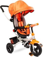 Tříkolka dětská  s vodící tyčí - WROOM orange - Toyz - obrázek 1