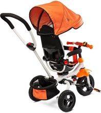 Tříkolka dětská  s vodící tyčí - WROOM orange - Toyz - obrázek 2