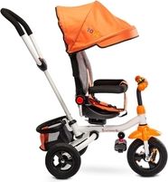Tříkolka dětská  s vodící tyčí - WROOM orange - Toyz - obrázek 3