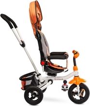 Tříkolka dětská  s vodící tyčí - WROOM orange - Toyz - obrázek 4