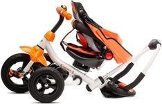 Tříkolka dětská  s vodící tyčí - WROOM orange - Toyz - obrázek 5