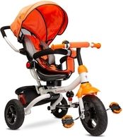 Tříkolka dětská  s vodící tyčí - WROOM orange - Toyz - obrázek 7