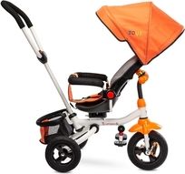 Tříkolka dětská  s vodící tyčí - WROOM orange - Toyz - obrázek 9