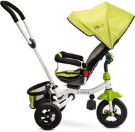 Tříkolka dětská  s vodící tyčí - WROOM green - Toyz - obrázek 2