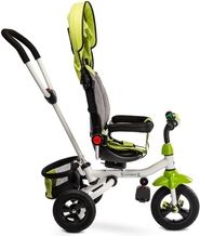 Tříkolka dětská  s vodící tyčí - WROOM green - Toyz - obrázek 8