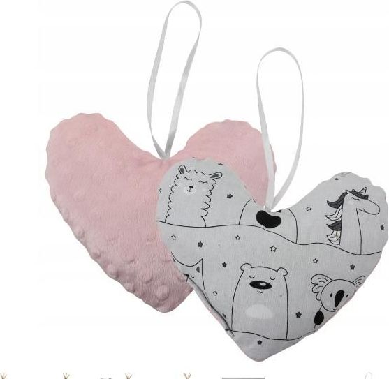 Baby Nellys Stan pro děti týpí s velkou výbavou Zvířátka - šedý, růžový - obrázek 6