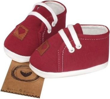 Z& Z Jarní kojenecké botičky, capáčky - bordo, 3/6 m - 3/6měsíců - obrázek 1