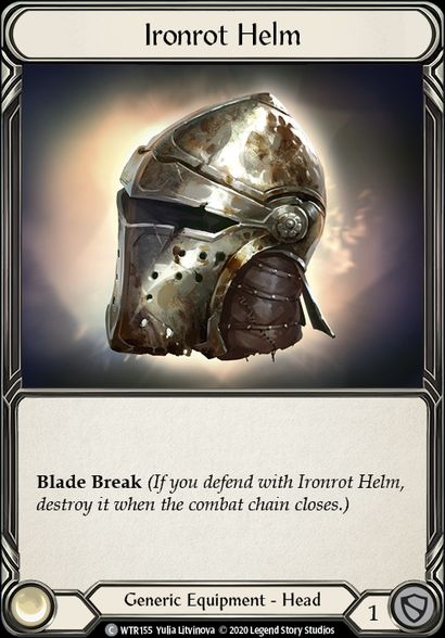Ironrot Helm (Standard) / Flesh & Blood - Welcome to Rathe - obrázek 1