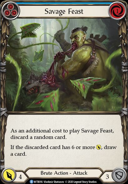 3 Savage Feast (Standard) / Flesh & Blood - Welcome to Rathe - obrázek 1