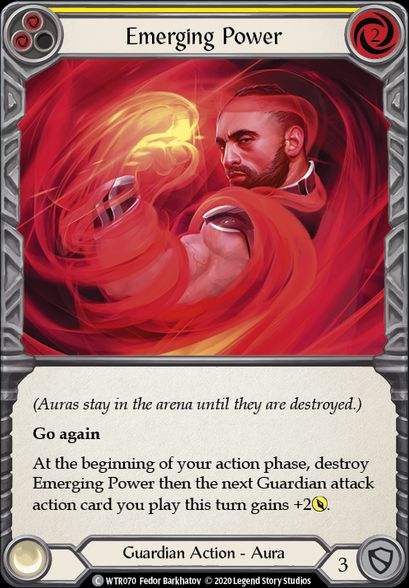 2 Emerging Power (Rainbow Foil) / Flesh & Blood - Welcome to Rathe - obrázek 1
