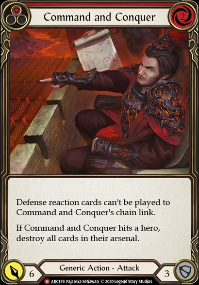 Command and Conquer (Standard) / Flesh & Blood - ARCANE RISING - obrázek 1