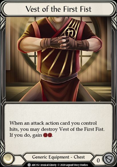 Vest of the First Fist (Standard) / Flesh & Blood - ARCANE RISING - obrázek 1