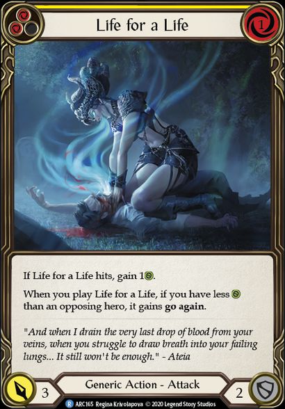 Life for a Life 2 (Standard) / Flesh & Blood - ARCANE RISING - obrázek 1