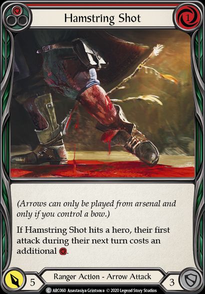 Hamstring Shot 1 (Standard) / Flesh & Blood - ARCANE RISING - obrázek 1