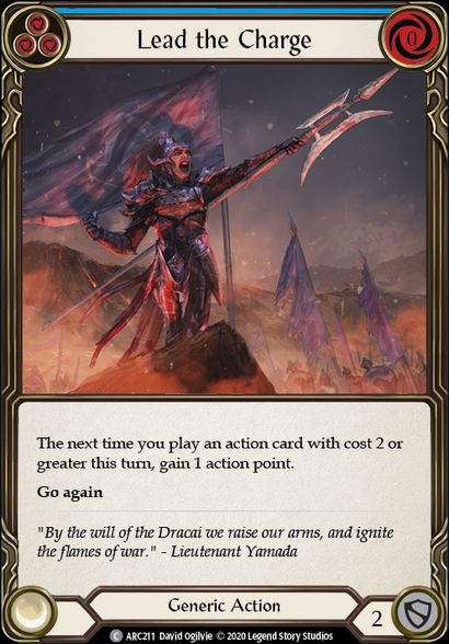 Lead the Charge 3 (Standard) / Flesh & Blood - ARCANE RISING - obrázek 1