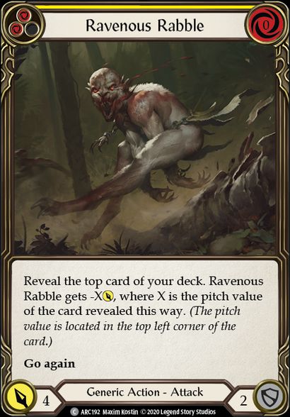 Ravenous Rabble 2 (Standard) / Flesh & Blood - ARCANE RISING - obrázek 1