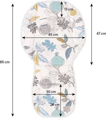 X-lander vložka do sportovního kočárku Velvet Florid - obrázek 3
