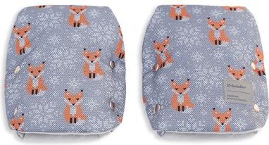 X-lander X-Muff ART teplé rukavice na rukojeť Winter foxes - obrázek 1