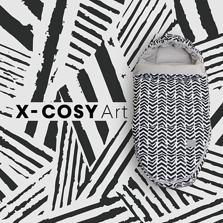 X-lander X-Cosy ART zimní fusak Frenzy zebra - obrázek 2
