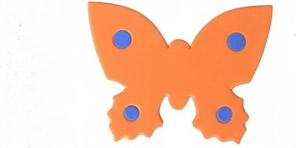 Dena plavecká deska Motýl oranžový - obrázek 1