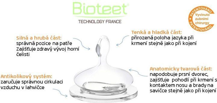 Babymoov silikonová savička Bioteet 2ks I. - obrázek 5