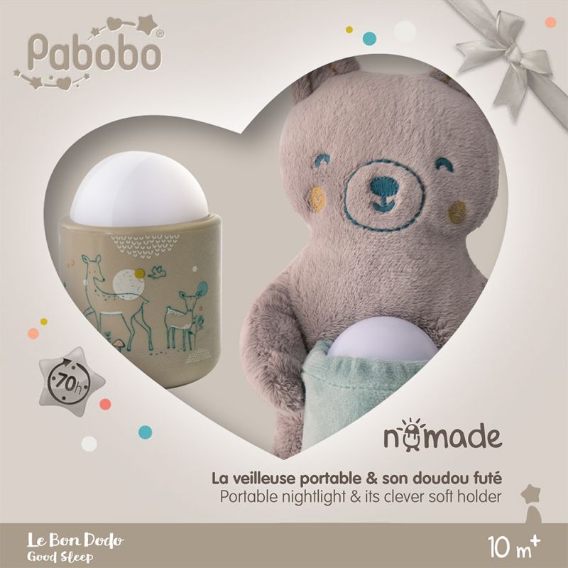 Pabobo automatické světlo Nomade GIFT BOX Bear - obrázek 1