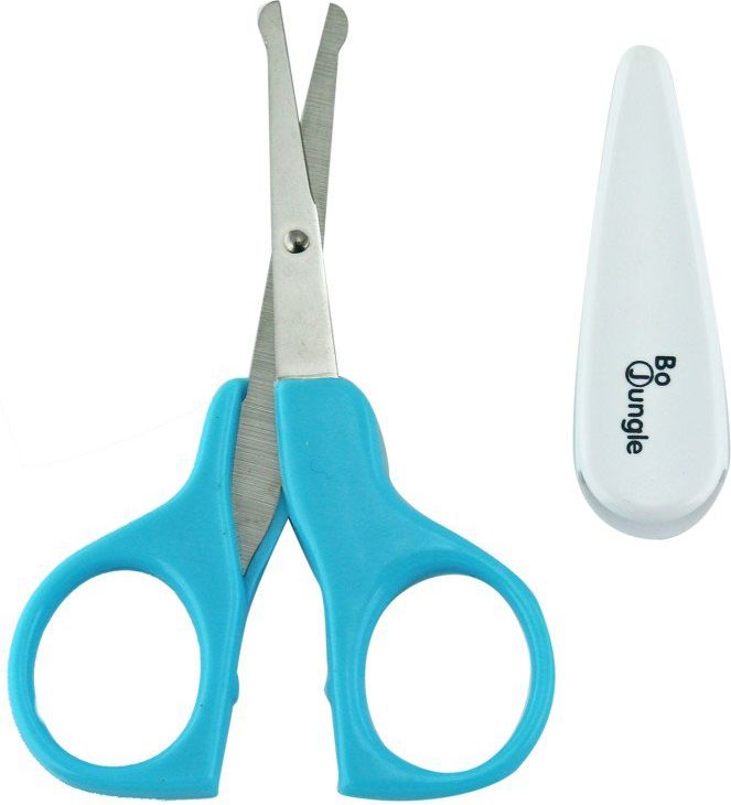 Bo Jungle B-Pair dětské nůžky s krytem Turquoise - obrázek 1
