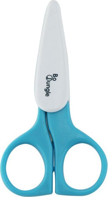 Bo Jungle B-Pair dětské nůžky s krytem Turquoise - obrázek 2