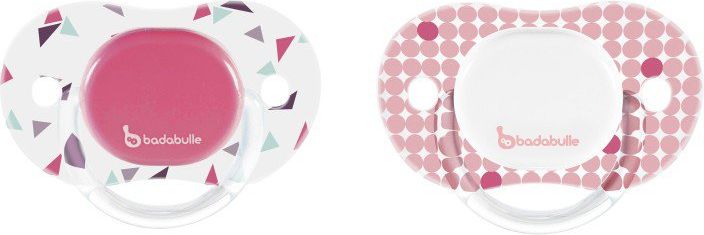 Dudlík REVERS 6-12m 2ks Confetti Girl - obrázek 1